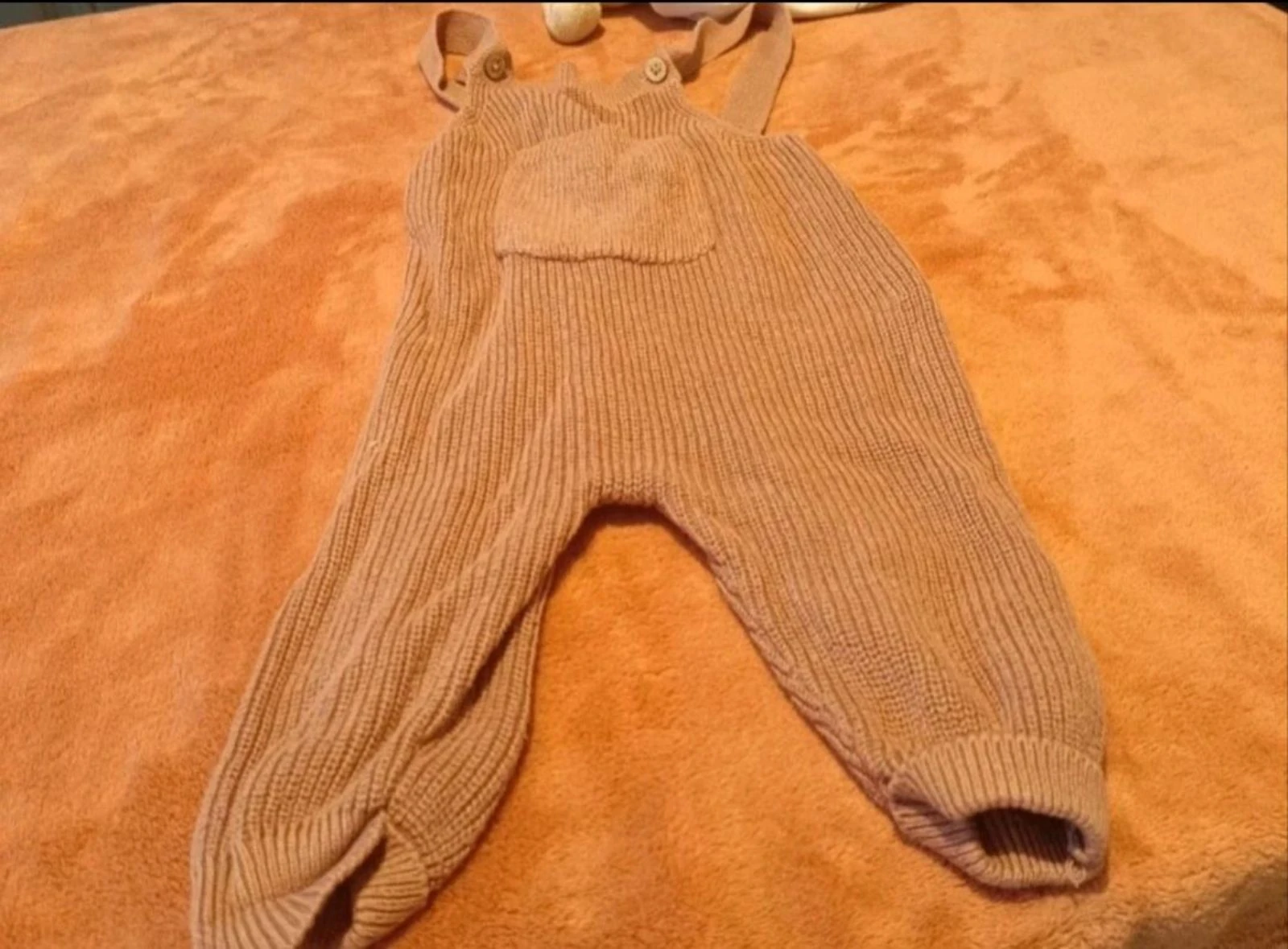 Salopette en maille tricot bébé Zeeman - Taille 62 (2-3 mois)